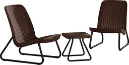 Keter Rio Patio set - brązowy