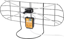 Antena RTV Cabletech Antena kierunkowa pokojowa DVB-T siatkowa TAP-02 wewnętrzna aktywna