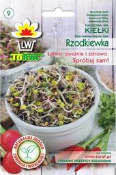 Toraf Rzodkiewka nasiona na kiełki 20g TORAF