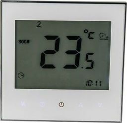 Ospel Regulator temperatury podtynkowy programowalny z ekranem dotykowym 5-45stopni IP20 biały RTD-02 MTC10000289