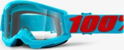 100% Gogle 100% STRATA 2 SUMMIT (Szyba Przezroczysta Anti-Fog, LT 88%-92%)