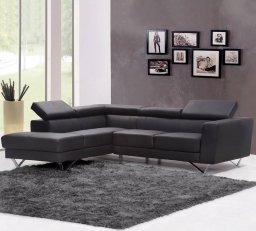 Strado Dywan pokojowy Shaggy 250x350 GreyNight (Ciemny szary)