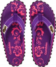 Gumbies Japonki damskie Islander canvas flip-flop fioletowe r. 36