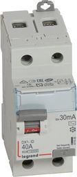 Legrand Wyłącznik różnicowoprądowy 2P 40A 0,03A typ AC P302 DX3 411505