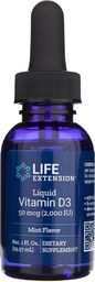 Life Extension Life Extension Witamina D3 2000 IU w kroplach - 29,57 ml