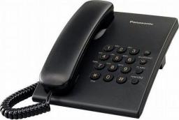 Telefon stacjonarny Panasonic KX-TS500PDB Czarny 