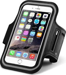 Mobilari OPASKA ETUI NA RAMIĘ DO BIEGANIA TELEFON 4.7'' CZARNY