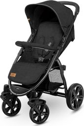 Wózek Lionelo Annet Plus wózek spacerowy / spacerówka na każdy teren • Black Carbon