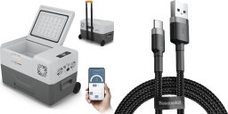 Lodówka turystyczna Peme Expedition 30 Adventure Orange + kabel usb