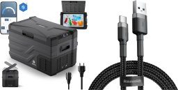 Lodówka turystyczna Peme Quest 30 Dark Sky + kabel usb