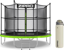Trampolina ogrodowa Zipro Jump Pro z siatką wewnętrzną 8FT 252cm + Butelka Termiczna
