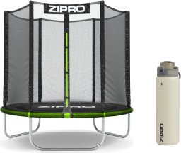 Trampolina ogrodowa Zipro Jump Pro z siatką zewnętrzną 6FT 183cm + Butelka Termiczna