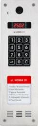 Laskomex Laskomex CP-2533NR-040 Wąski panel audio pionowy, ze stali nierdzewnej, z czytnikiem RFID i DŁUŻSZĄ listą lokatorów (kompatybilny z modułem KAM3-1)