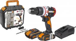 Wiertarko-wkrętarka Worx WX354 20 V 2 x akumulator 2 Ah