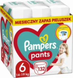 Pampers Pieluchomajtki 6, 14-19 kg, 132 szt. x2