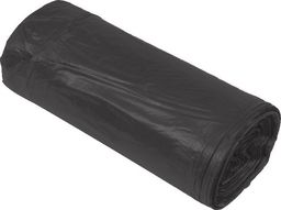Aglo3 - Worki na śmieci zmieszane, czarne, ekstra mocne, folia LDPE, 50 sztuk - 35 l