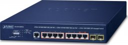 Switch Planet PLANET 2Port GE 802.3bt + 6Port GE 802.3at + 2Port 1000X SFP