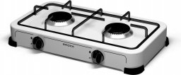 Brock Kuchenka gazowa dwupalnikowa GS002W biała