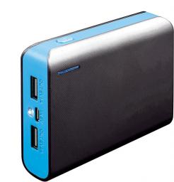 Powerbank Platinet PMPB6BBL 6000mAh Czarno-niebieski