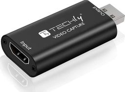 Techly Karta przechwytywania USB - HDMI Czarny (I-USB-VIDEO-1080TY)