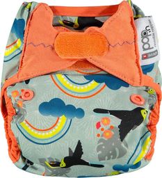 Close Caboo Otulacz, pieluszka wielorazowa z rzepami Toucan 3-16 kg, 1 szt.