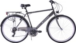 Kozbike Rower trekkingowy męski 28 Kozbike DENVER (21") grafitowy (21S)