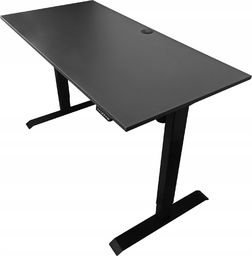 Biurko Zdesk BB-3TB-Po/W Grafitowe 138 cm x 68 cm