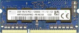 art. poleasingowy Hynix Pamięć RAM 2GB DDR3 1600MHz PC3-12800S SODIMM Laptop
