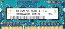 art. poleasingowy Hynix Pamięć RAM 1GB DDR3 1333MHz SODIMM Laptop