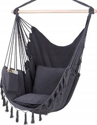 AD Accessories Krzesło brazylijskie fotel wiszący hamak krzesło
