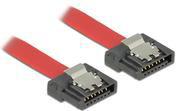 Delock SATA - SATA, 0.3m, Czerwony (83834)