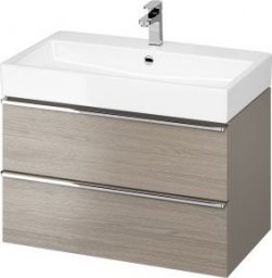 Cersanit S522-028 SZAFKA PODUMYWALKOWA VIRGO 80 SZARA UCHW CHROM ZMONT. // CER.VIRGO-80-SZARA-UCH-CH