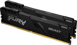 Pamięć Kingston Fury Beast, DDR4, 16 GB, 3600MHz, CL17 (KF436C17BBK2/16)