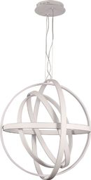 Lampa wisząca Milagro Nowoczesna lampa sufitowa LED biała Milagro COPERNICUS ML6154