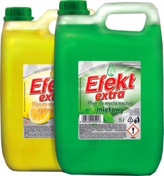 EFEKT - Płyn do mycia naczyń 5 l - Cytrynowy