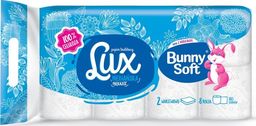 Bunny Soft Lux - Miękki papier toaletowy, 2-warstwy - 8 rolek