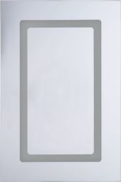 Shumee Szafka łazienkowa wisząca z lustrem LED 40 x 60 cm biała CONDOR