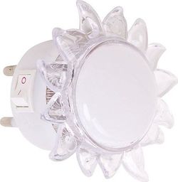 Lampka wtykowa do gniazdka STRUHM Lampka wtykowa do gniazdka kontaktu SŁOŃCE 0,4W LED