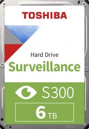 Dysk serwerowy Toshiba S300 Surveillance 6TB 3.5'' SATA III (6 Gb/s) (HDWT860UZSVA)