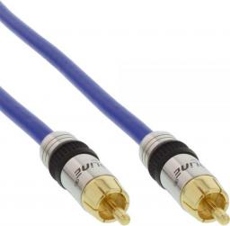 Kabel Intos RCA (Cinch) - RCA (Cinch) 20m niebieski (89820P)