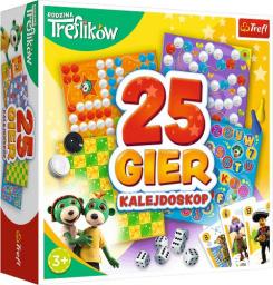 Trefl Gra planszowa 25 gier Rodzina Treflików