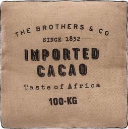Atmosphera Jutowa poduszka do siedzenia Cacao