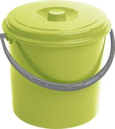 Keter Curver Wiadro 16l Z Pokrywą 235238 Jasno Zielone..