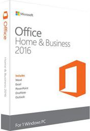 Microsoft Office 2016 dla Użytkowników Domowych i Małych Firm dla komputerów DELL (630-ABDD)