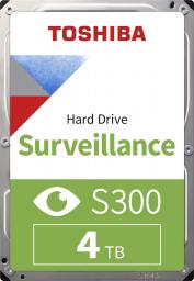 Dysk serwerowy Toshiba S300 Surveillance 4TB 3.5'' SATA III (6 Gb/s) (HDWT840UZSVA)