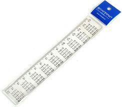 Starpak Linijka 15cm z tabliczką mnożenia - (163096)