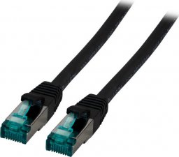 EFB EFB RJ45 Patchkabel S/FTP, Cat.6A, LSZH, 50m, schwarz