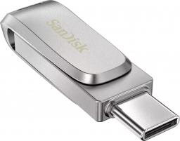 Pendrive SanDisk Ultra Dual Drive Luxe, 128 GB  (SDDDC4-128G-G46)