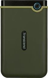 Transcend Dysk Twardy zewnętrzny HDD TRANSCEND StoreJet 1TB USB 3.1 Colour Green TS1TSJ25M3G
