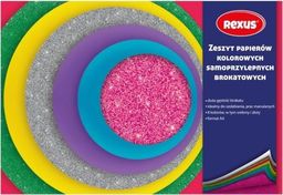 Beniamin Papier kolorowy samoprzylepny A5/8K brokat (466685)
